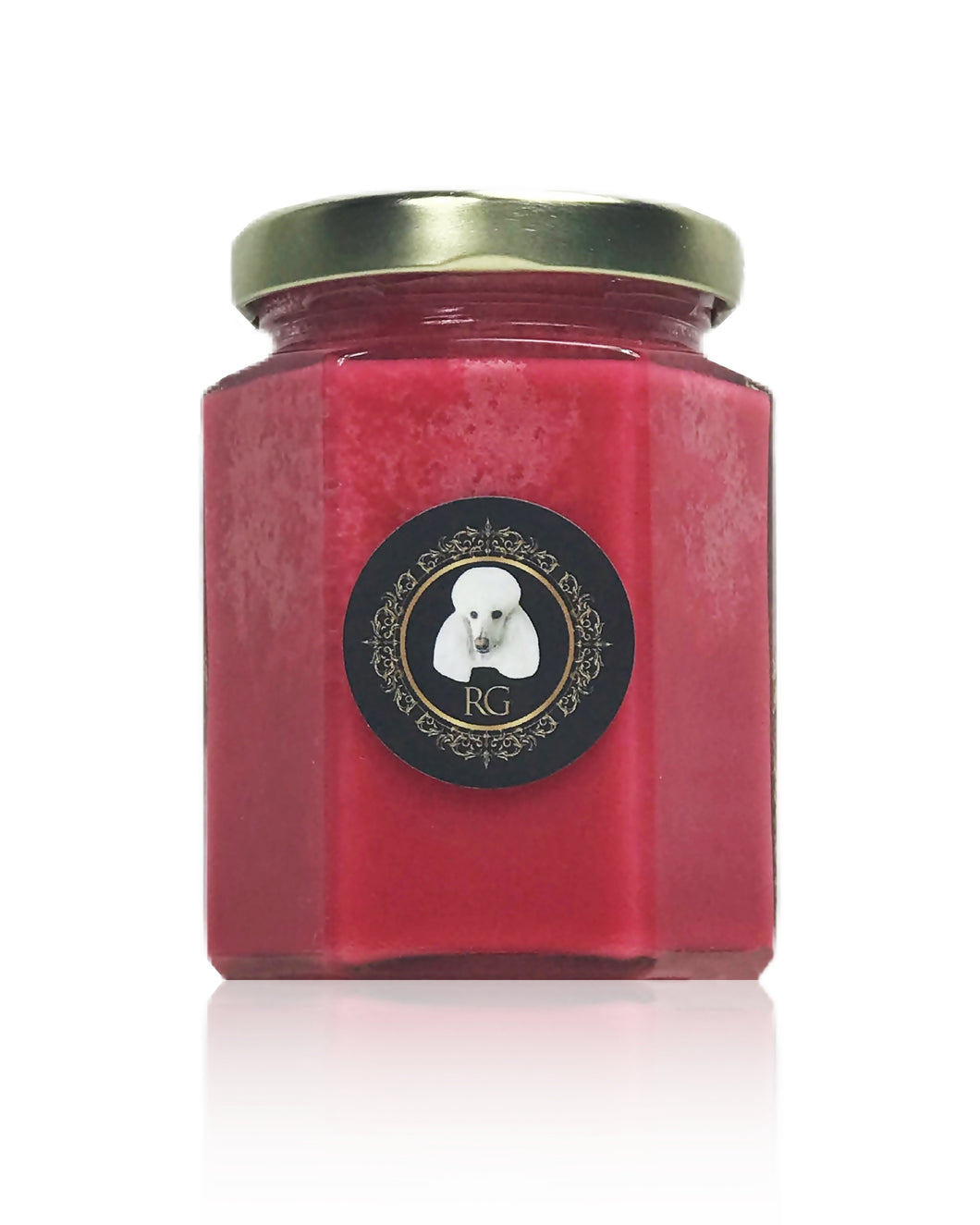 French Country Rose Garden Hex Scented Candle