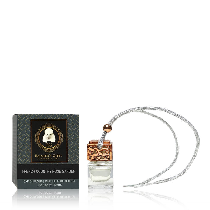 French Country Rose Garden Car Diffuser Air Freshener