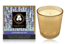 Load image into Gallery viewer, Rainier’s Gifts Classic Scented Candle (Lavender Escape) - Aromatherapy, 11.5 oz, 55-65 Hours Average Burn Time