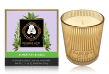 Load image into Gallery viewer, Rainier’s Gifts Classic Scented Candle (Rosemary &amp; Sage) - Aromatherapy, 11.5 oz, 55-65 Hours Average Burn Time